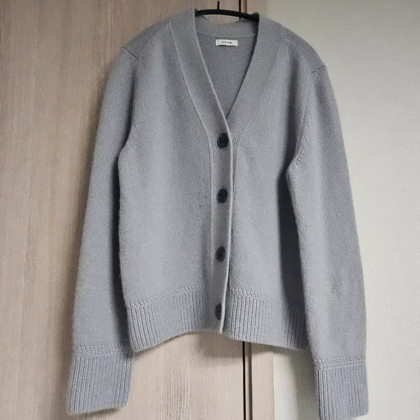 [BUNJANG] Cashmere 100% Cardigan / 시스템 (캐시100)