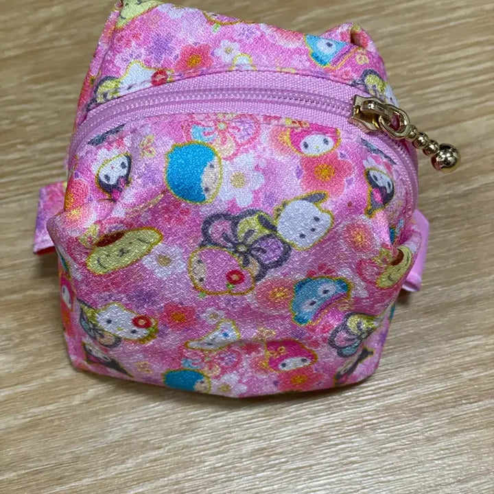 [BUNJANG] Sanrio Japanese Pattern Kimono Coin Purse / 산리오 일본풍 무늬 기모노 사각 동전지갑