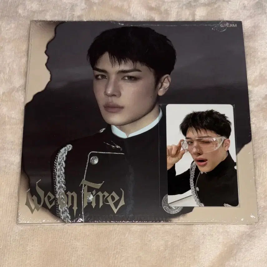 [BUNJANG] ENHYPEN Maki We:on Fire Solo Album &amp; POB Set / 앤팀 위온파이어 마키 미개봉 솔로반 앨범&amp;포카 양도 판매