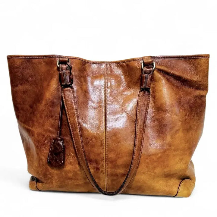 [BUNJANG] aniary Ideal Leather Tote Bag (Brown) / 아니아리 aniary 아이디얼 레더 토트백 포터 스타일