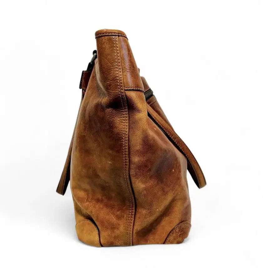 [BUNJANG] aniary Ideal Leather Tote Bag (Brown) / 아니아리 aniary 아이디얼 레더 토트백 포터 스타일