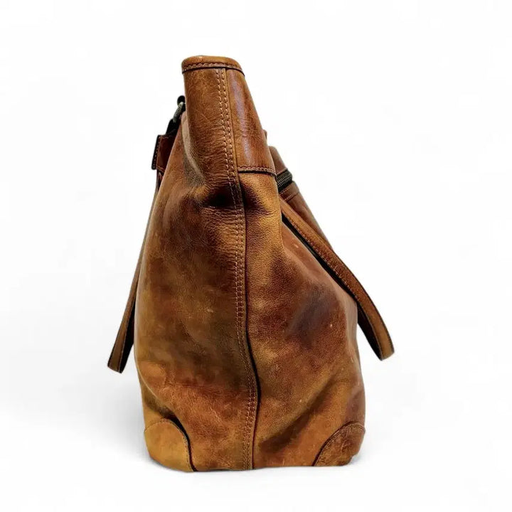 [BUNJANG] aniary Ideal Leather Tote Bag (Brown) / 아니아리 aniary 아이디얼 레더 토트백 포터 스타일