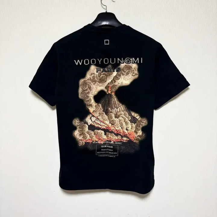 [SOLD OUT] [46] 우영미 볼케이노 화산 백로고 반팔티