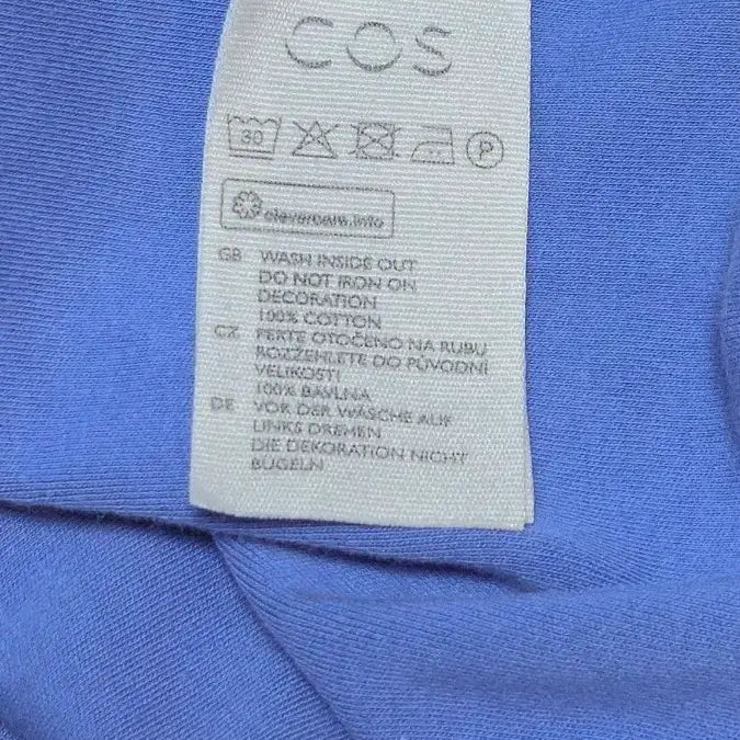 [SOLD OUT] COS 코스 라운드 남성반팔티 100