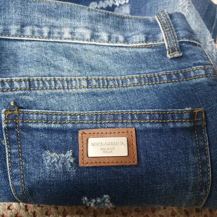 [BUNJANG] Dolce &amp; Gabbana Straight Fit Jeans - Size 34 / 돌체앤가바나 청바지 34