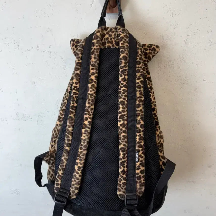 [BUNJANG] Sakun Old School Y2K Leopard Backpack / 사쿤 올드스쿨 y2k 레오파드 백팩