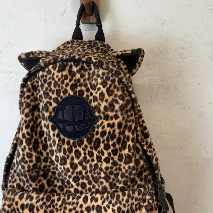 [BUNJANG] Sakun Old School Y2K Leopard Backpack / 사쿤 올드스쿨 y2k 레오파드 백팩