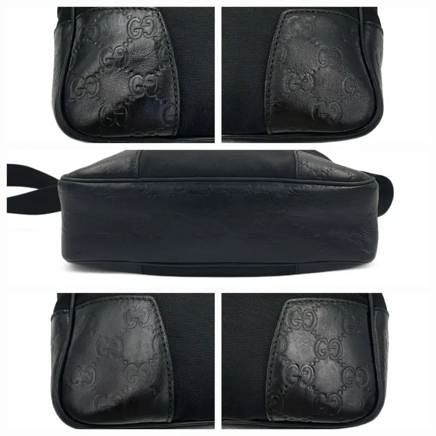 [BUNJANG] Gucci GG Supreme Black Messenger Bag / 구찌 GG 수프림 블랙 메신저백 크로스백 숄더백