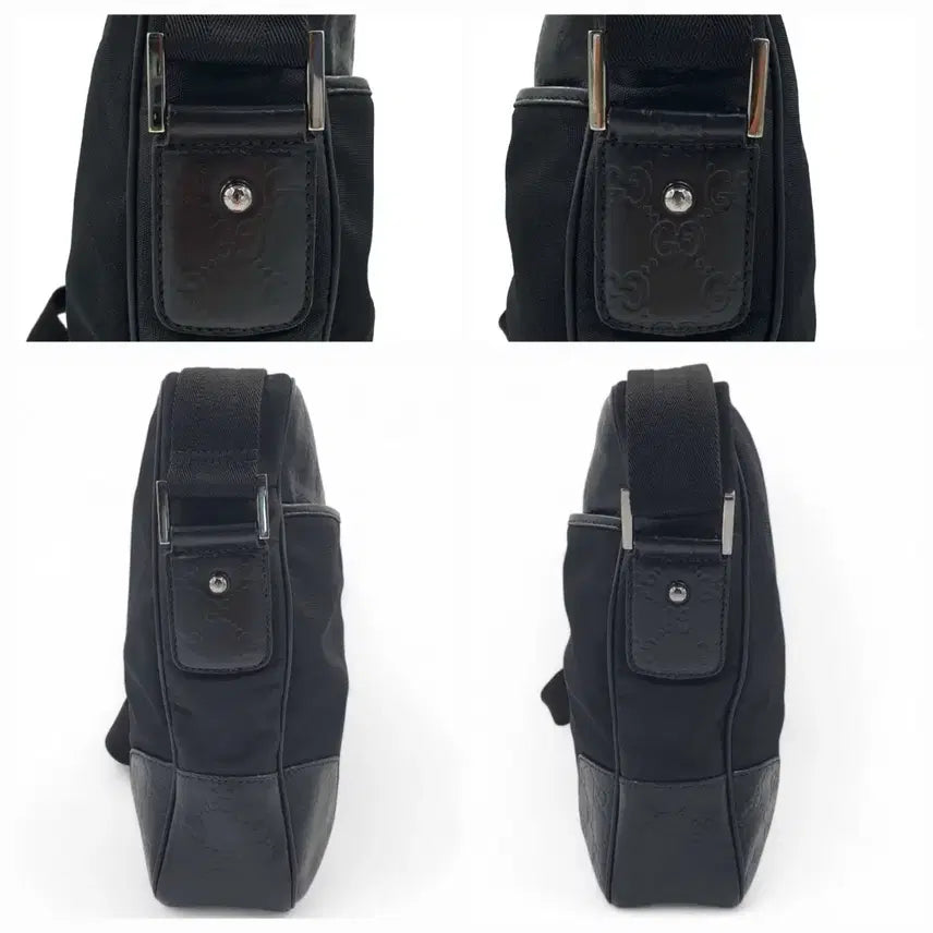 [BUNJANG] Gucci GG Supreme Black Messenger Bag / 구찌 GG 수프림 블랙 메신저백 크로스백 숄더백