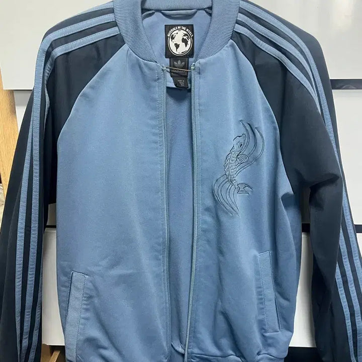 [SOLD OUT] 아디다스 일본 빈티지 희귀 져지 집업 블루