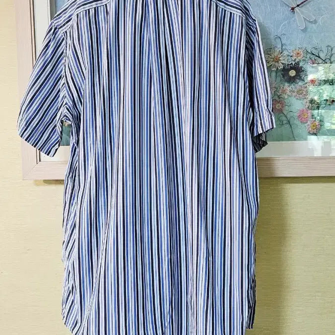 [SOLD OUT] 1회실착(폴로 랄프로렌)105추천 폴로 스트라이프 카라반팔셔츠