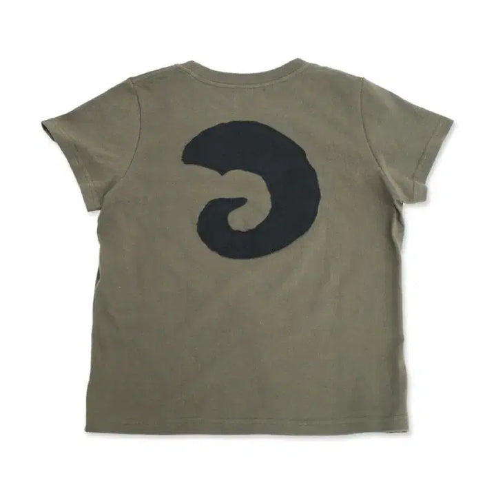 [SOLD OUT] 탄산마그네슘 혼 아플리케 티셔츠 (카키)