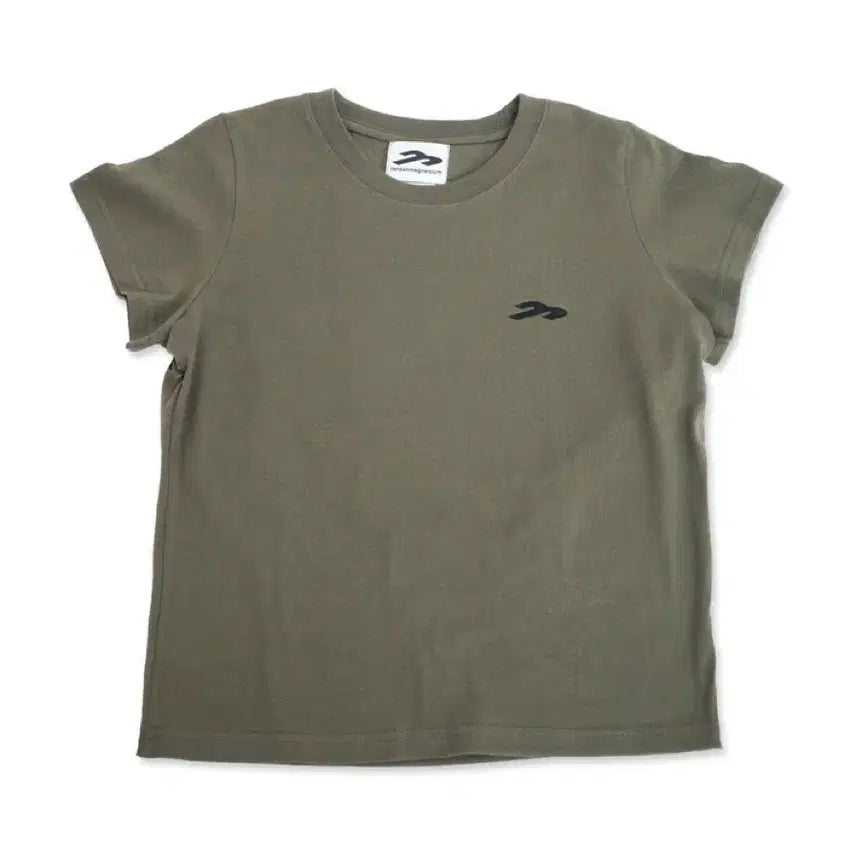 [SOLD OUT] 탄산마그네슘 혼 아플리케 티셔츠 (카키)