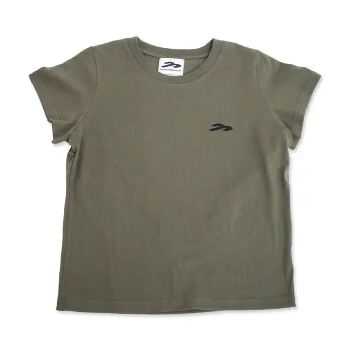 [SOLD OUT] 탄산마그네슘 혼 아플리케 티셔츠 (카키)