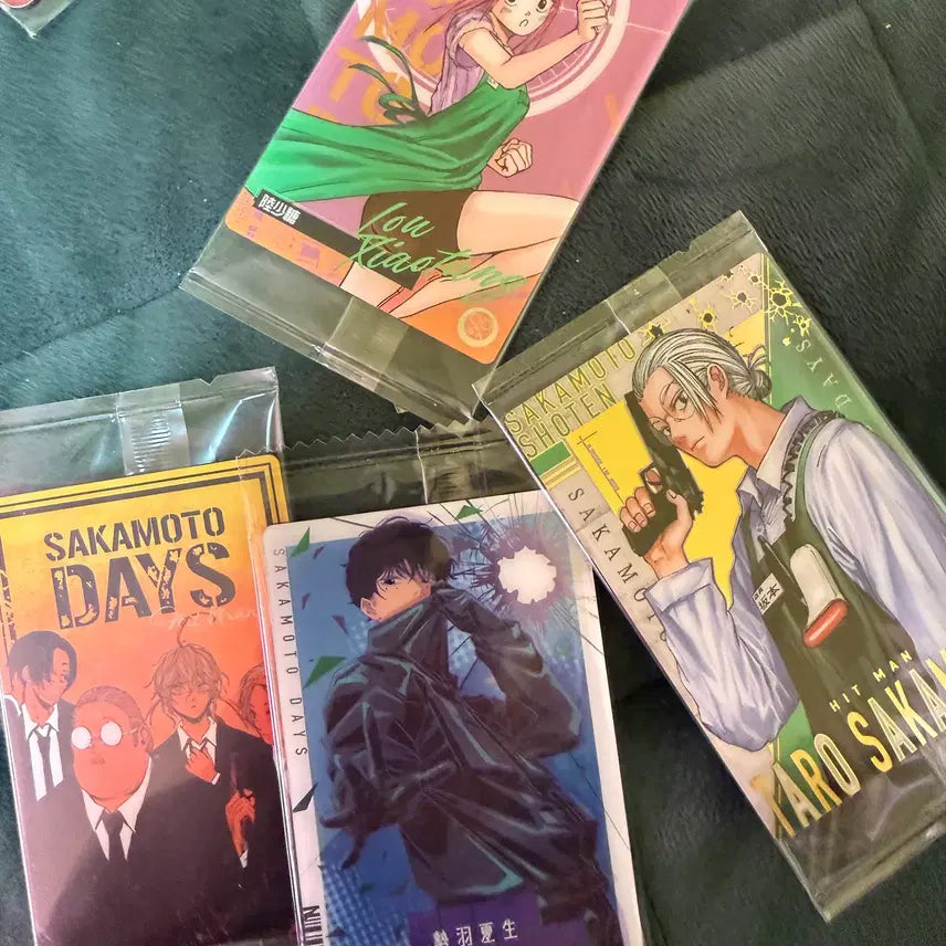 [BUNJANG] Sakamoto Days Shin/Shiba Wafer Card / 사카모토데이즈 신/시바웨하스 카드 판매