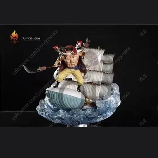 [BUNJANG] One Piece Whitebeard Moby Dick Set Resin Figure / 원피스 top흰수염 모비딕호 세트 레진피규어 싸게 판매합니다