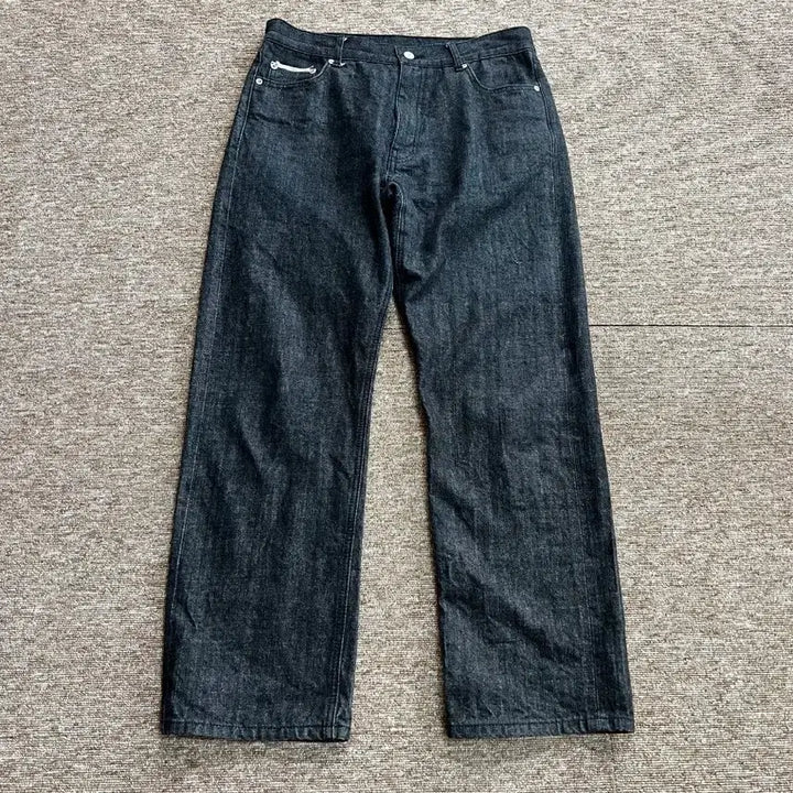 [BUNJANG] Uniform Bridge Denim Pants L Black Denim / 유니폼브릿지 데님 팬츠 L 흑청