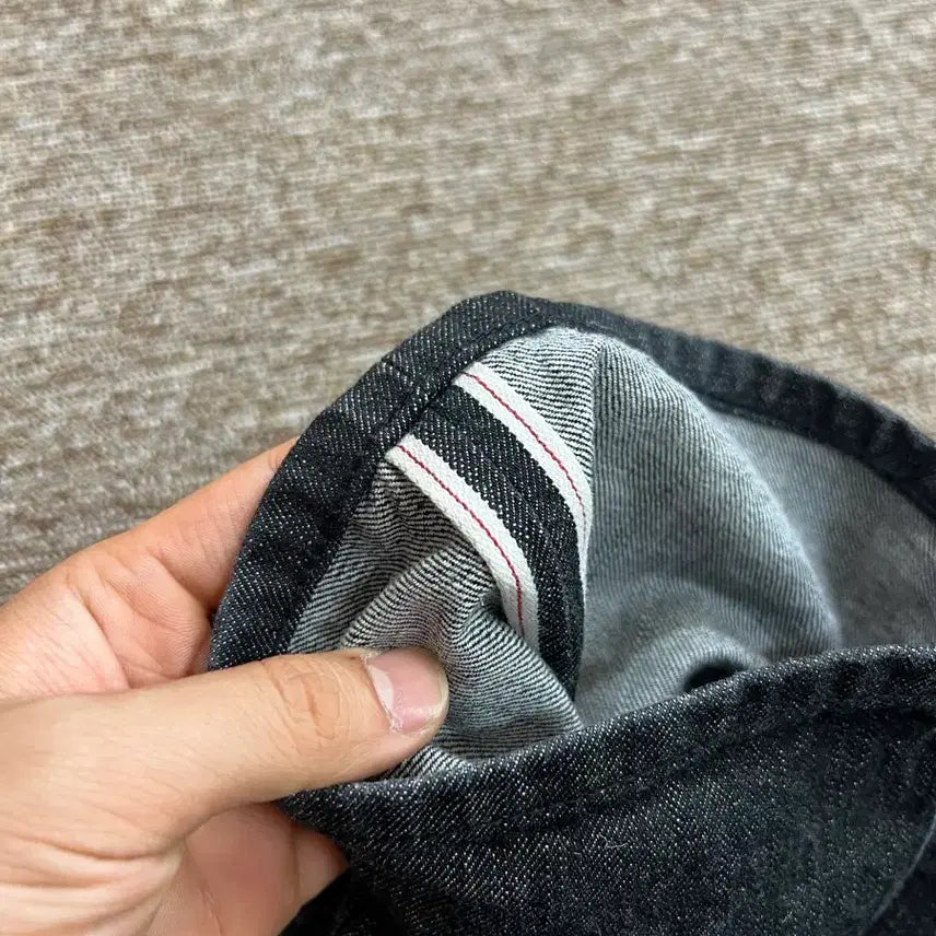 [BUNJANG] Uniform Bridge Denim Pants L Black Denim / 유니폼브릿지 데님 팬츠 L 흑청