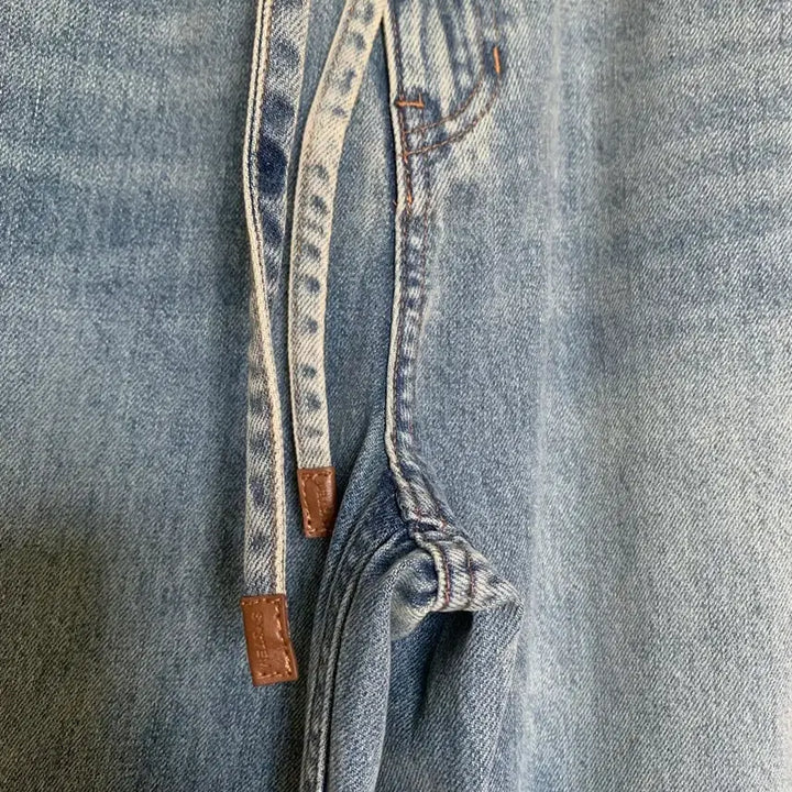 [BUNJANG] System Wide Banding Denim Pants / 시스템 와이드밴딩 데님팬츠