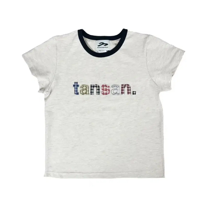 [BUNJANG] Aplique Magnesium Carbonate T-shirt (Ivory) / 탄산마그네슘 탄산 아플리케 티셔츠 (아이보리)