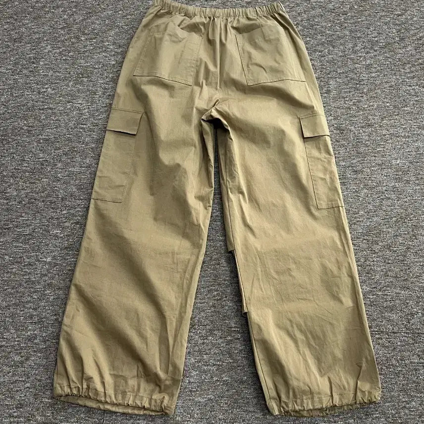 [BUNJANG] ZARA Nylon Cargo Pants XS Beige / 자라 나일론 카고 팬츠 XS 베이지
