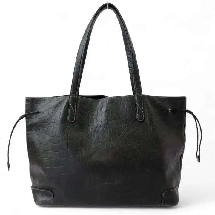 [BUNJANG] Aniary Croc Embossed Horsehide Tote Bag - Brown / 아니아리 aniary 말가죽 크로크 형압 토트백 포터 스타일