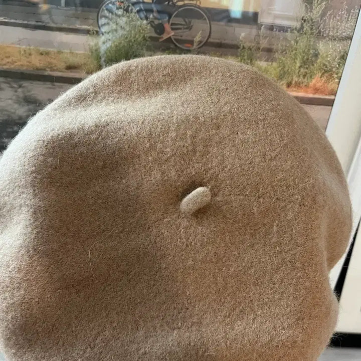 [BUNJANG] Beige Beret New / 베레모 베이지 새것