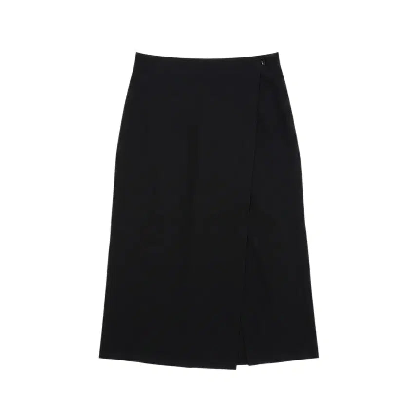 [BUNJANG] BK Wide Skirt Pants / 여성F/ 뒷밴딩 와이드 치마 바지 BK 0-38