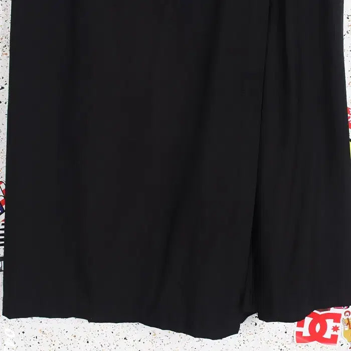 [BUNJANG] BK Wide Skirt Pants / 여성F/ 뒷밴딩 와이드 치마 바지 BK 0-38