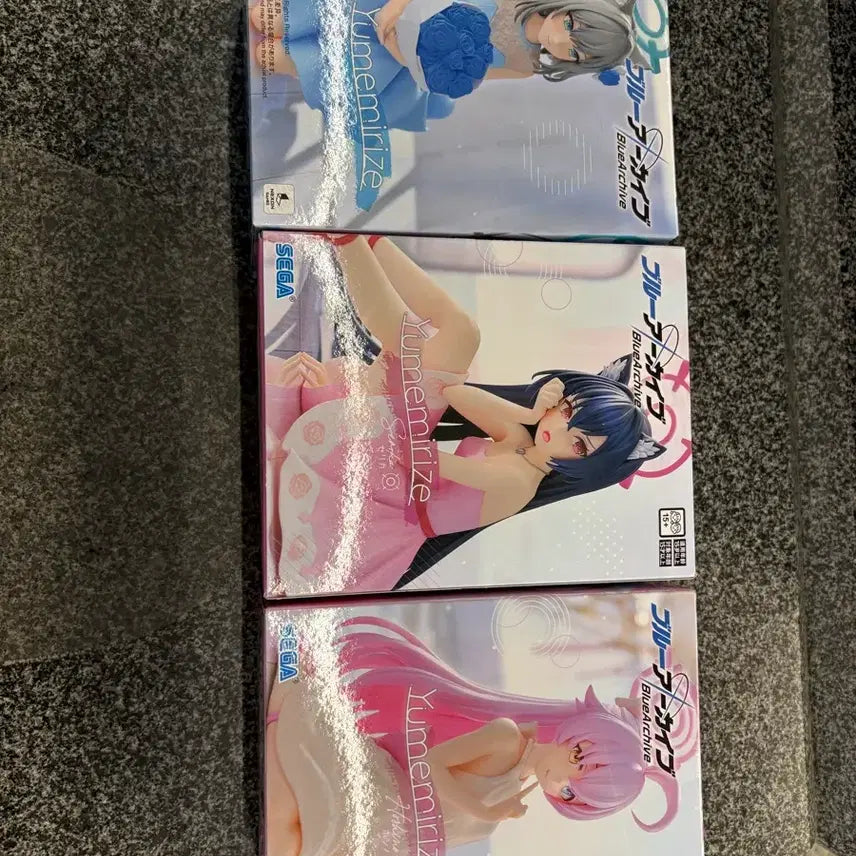 [SOLD OUT] 블루아카이브 유메미리제 세가 시로코 호시노 세리카  피규어 세트