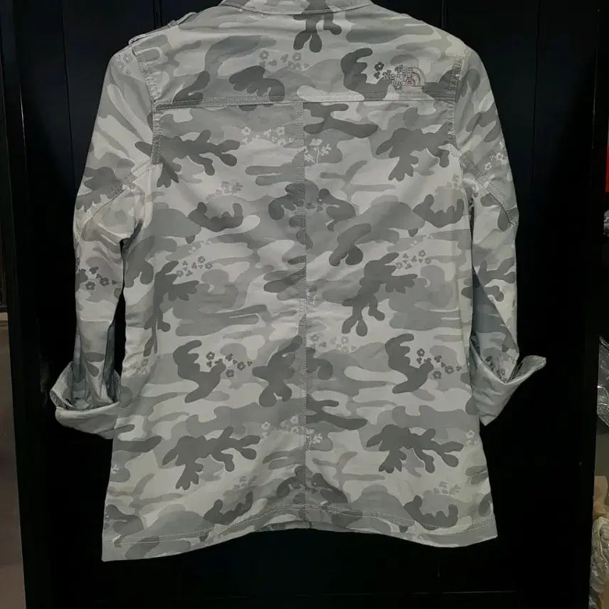 [BUNJANG] The North Face Camo Military Shirt / 노스페이스 카모 밀리터리 셔츠