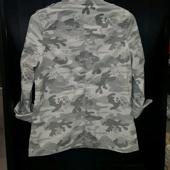 [BUNJANG] The North Face Camo Military Shirt / 노스페이스 카모 밀리터리 셔츠