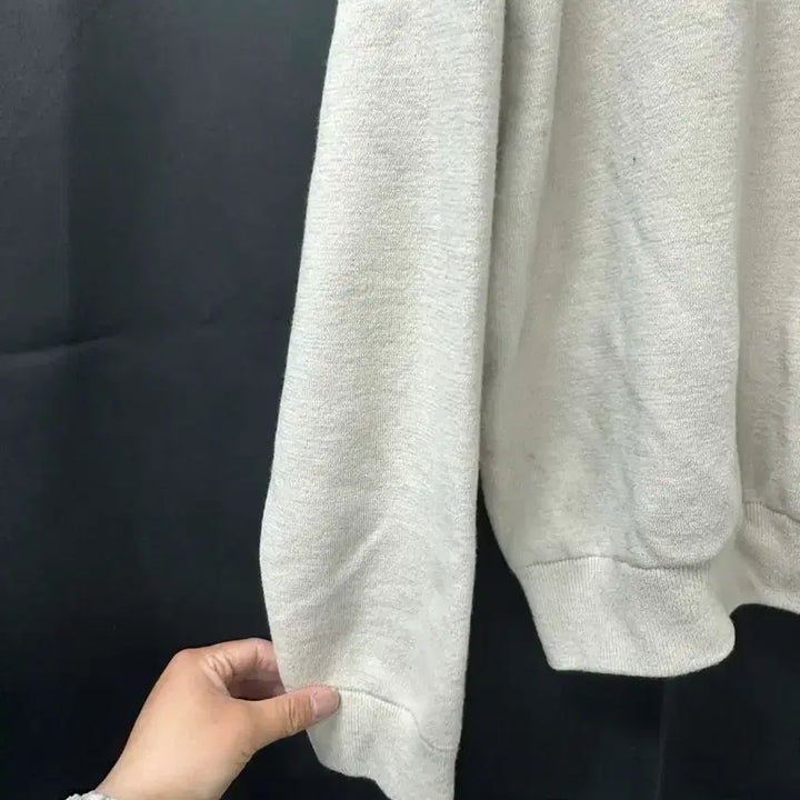 [BUNJANG] Solid Homme Ivory Oversized Knit Sweater / 솔리드옴므 아이보리 오버 니트
