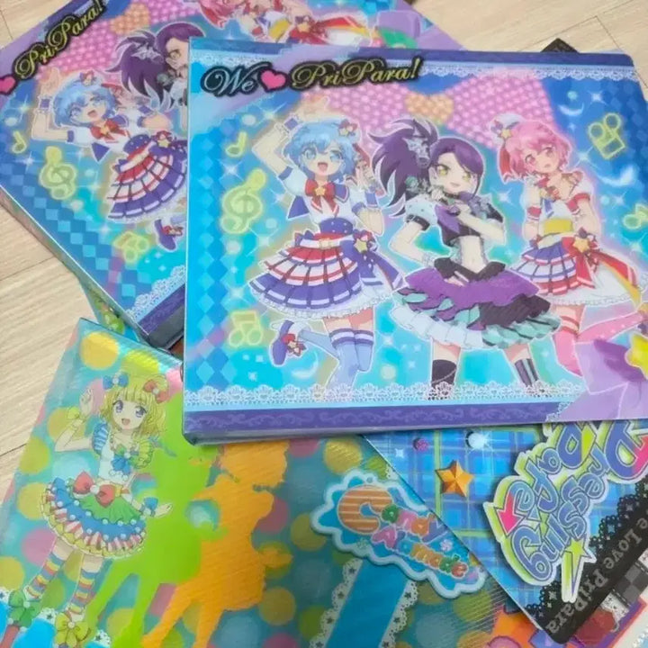 [BUNJANG] Pripara Ticket File Puzzle Microphone Charm Bundle Set / 프리파라 티켓 파일 퍼즐 우정티켓 마이크챰등 일괄 처분