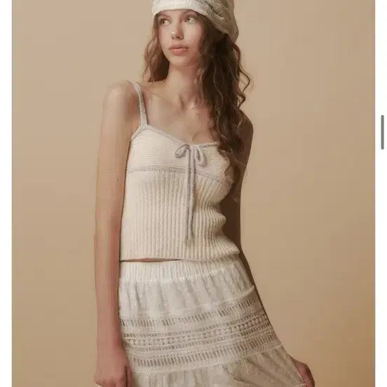 [BUNJANG] Heys Knit Sleeveless Top / heys 헤이에스 니트 슬리브리스
