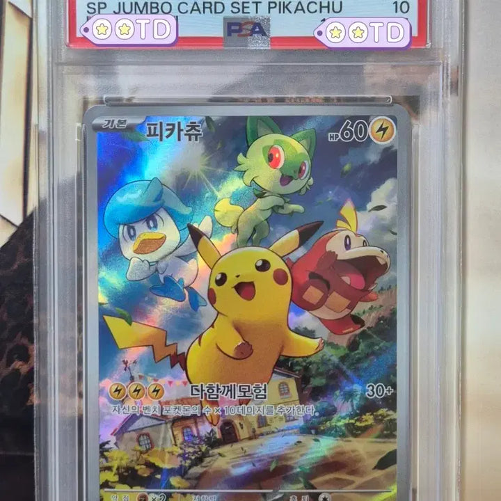 [BUNJANG] Pokemon Card Pikachu Promo PSA 10 Graded Card Korean Version 2024 / PSA10 포켓몬카드 등급카드 한글판 2024 피카츄 프로모