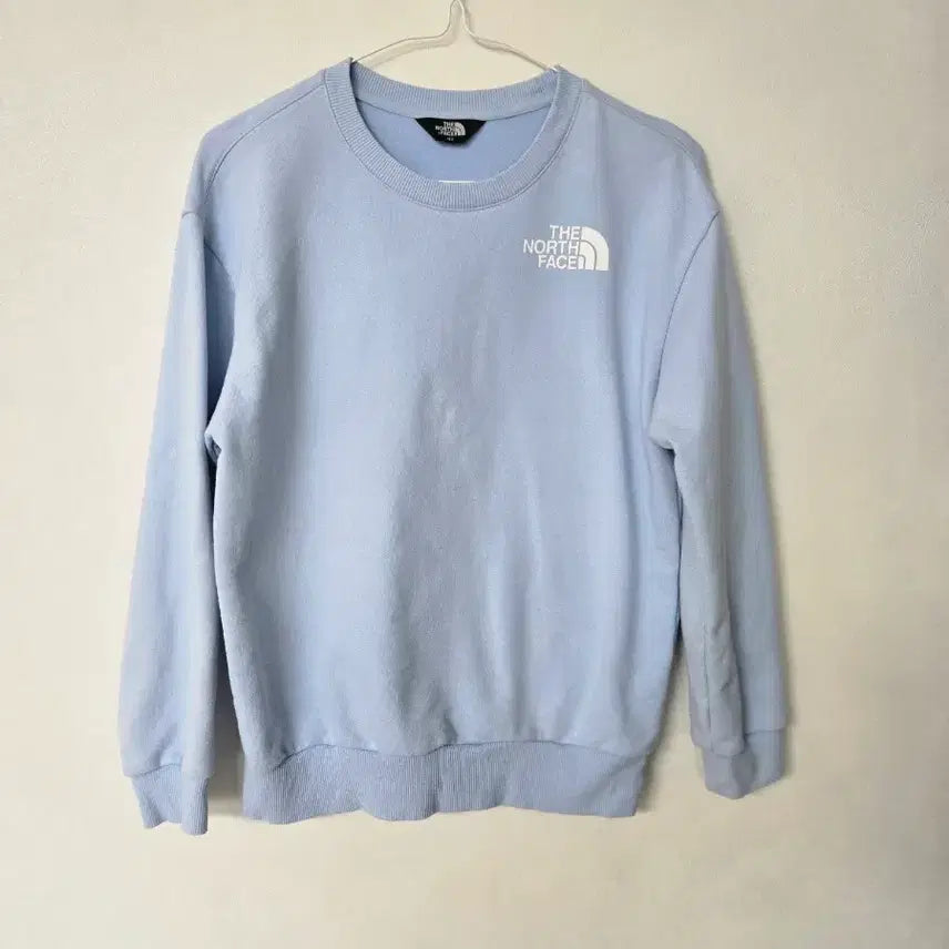 [SOLD OUT] 노스페이스 키즈 맨투맨 150 하늘색  10-11세
