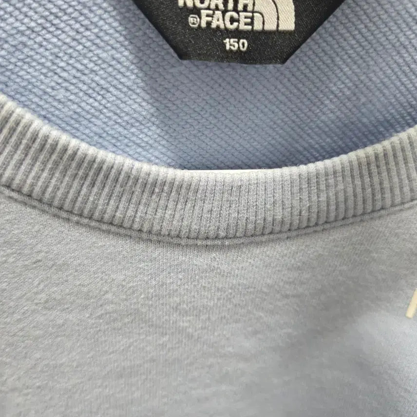 [SOLD OUT] 노스페이스 키즈 맨투맨 150 하늘색  10-11세