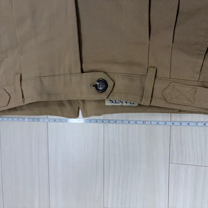 [BUNJANG] Bants BTS Cotton Two-Tuck Chino Pants / 반츠 BTS 코튼 투턱 팬츠 카키, 치노팬츠, bants 슬랙스