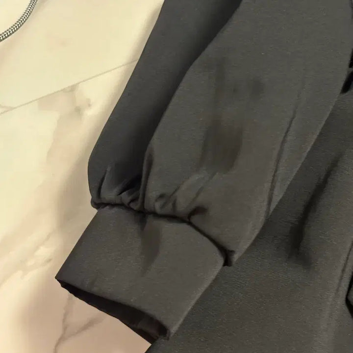 [BUNJANG] Black Belted Trench Coat / 블랙 벨티드 트렌치 코트
