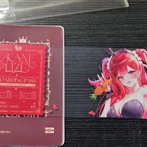 [SOLD OUT] 아카네리제 2026 생일굿즈 여권 + 보딩패스