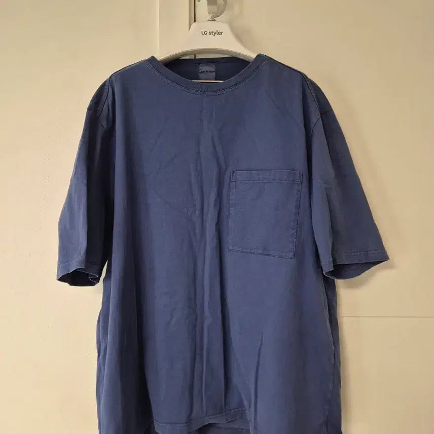 [BUNJANG] Sage de cret Cotton Jersey Short Sleeve T-shirt / Sage de cret 사쥬드크레 코튼 저지 숏슬리브 L