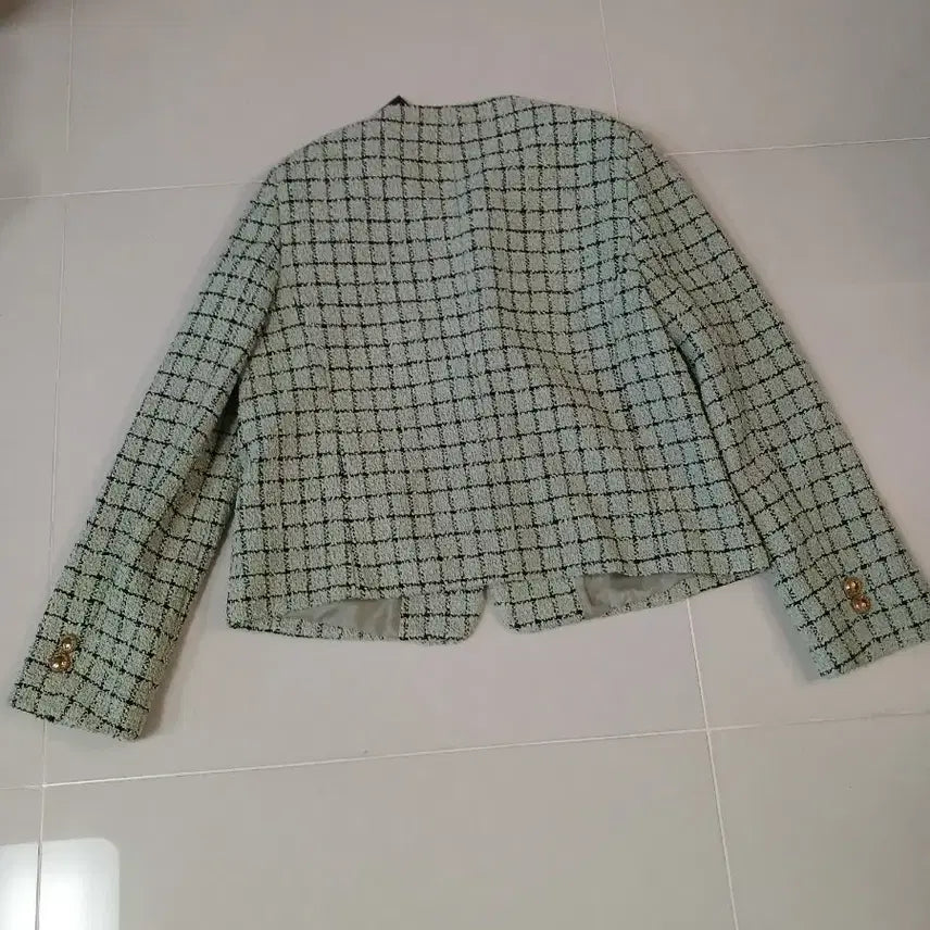 [BUNJANG] NINE6NEWYORK Tweed Jacket Mint Women&