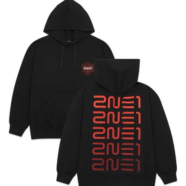 [BUNJANG] 2NE1 Black Hoodie XL Limited Edition / 2NE1 블랙 후드티 XL 한정판