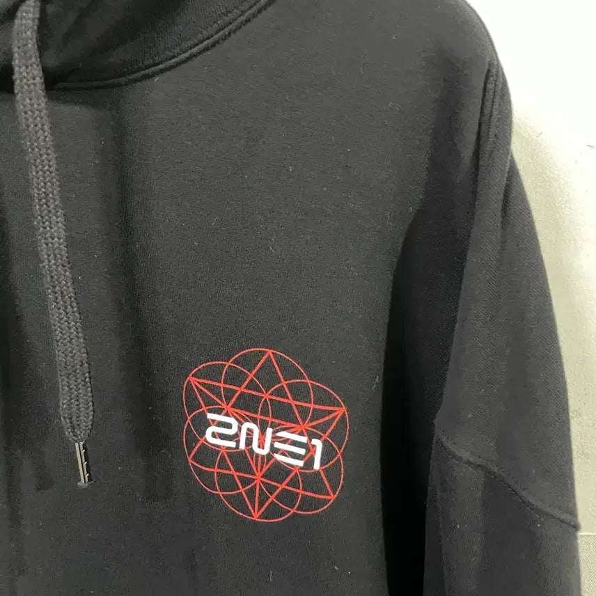 [BUNJANG] 2NE1 Black Hoodie XL Limited Edition / 2NE1 블랙 후드티 XL 한정판