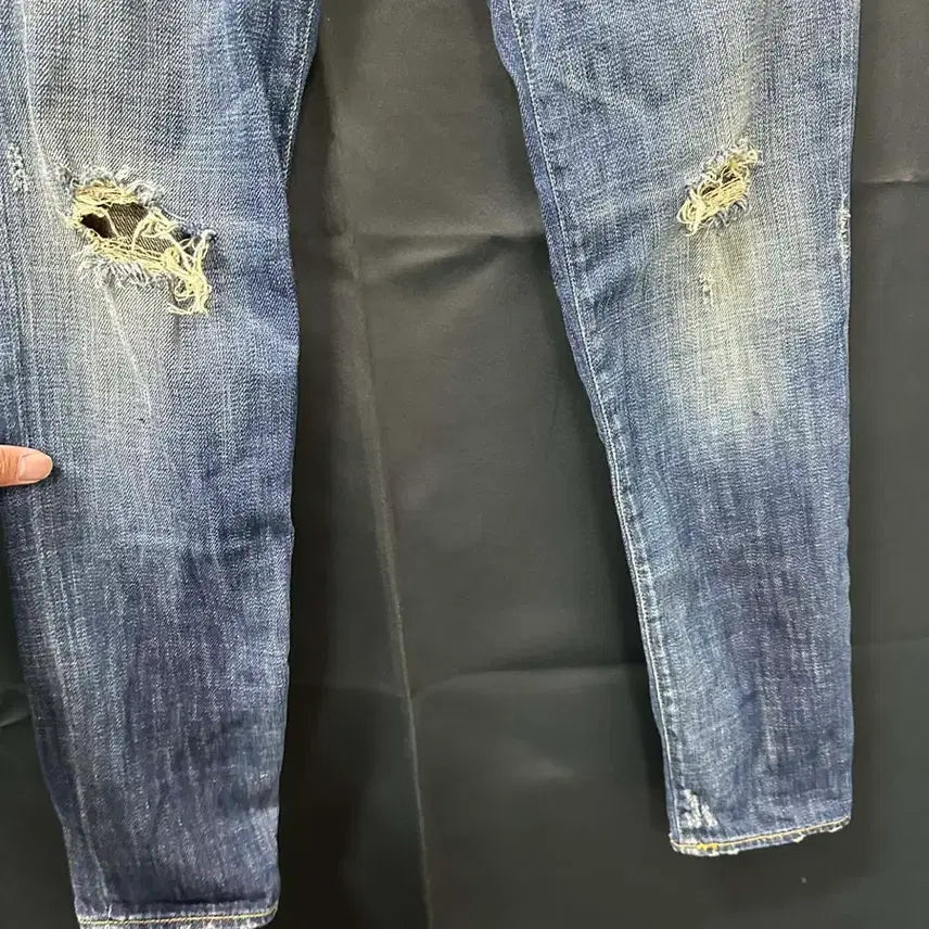 [BUNJANG] R13 Relax Skinny Selvage Denim Pants / R13 릴렉스 스키니 셀비지 데님 팬츠