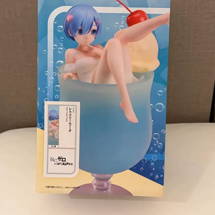 [BUNJANG] Re:Zero Rem Cream Soda Figure / Re:제로부터 렘 크림소다 피규어