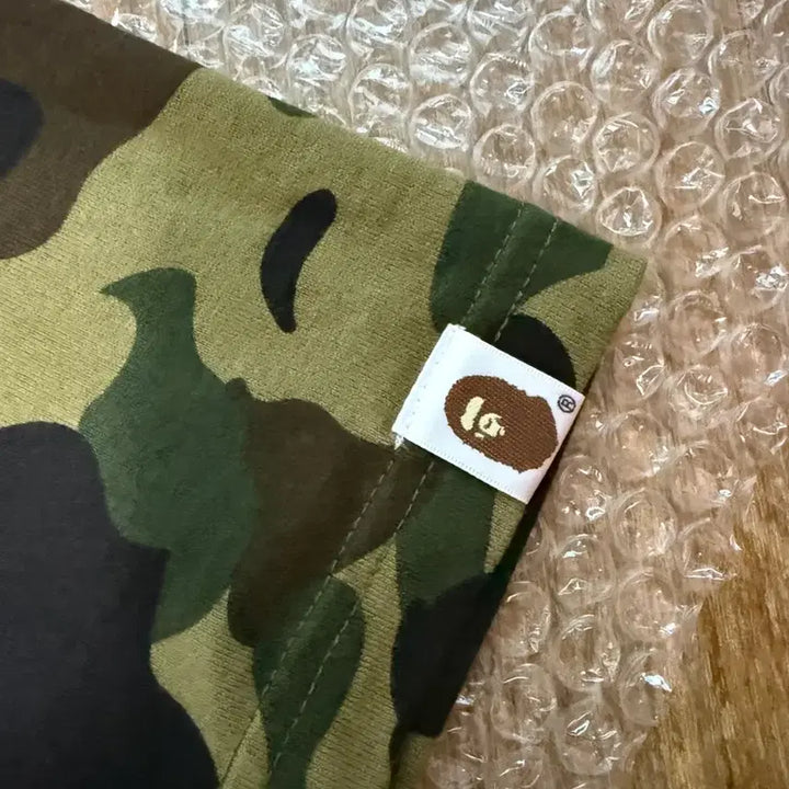 [BUNJANG] BAPE College 1st Camo Green T-Shirt 2XL / 베이프 컬리지 1st 카모 그린 반팔티셔츠 2XL
