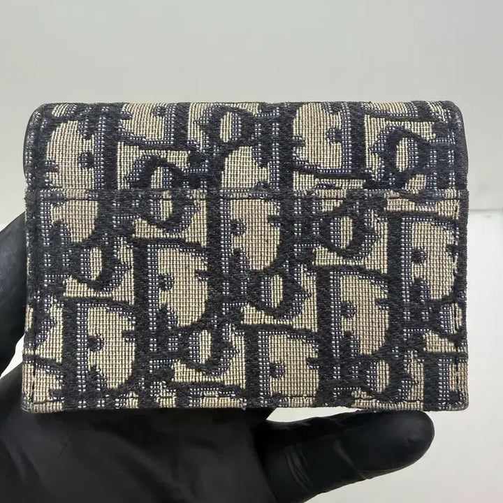[BUNJANG] Dior Oblique Saddle Card Wallet / (정품)디올 오블리크 새들 카드지갑