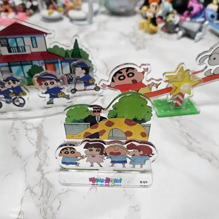 [BUNJANG] Crayon Shin-chan Acrylic Stand Set / 짱구 아크릴 스탠드 세트 일괄 판매